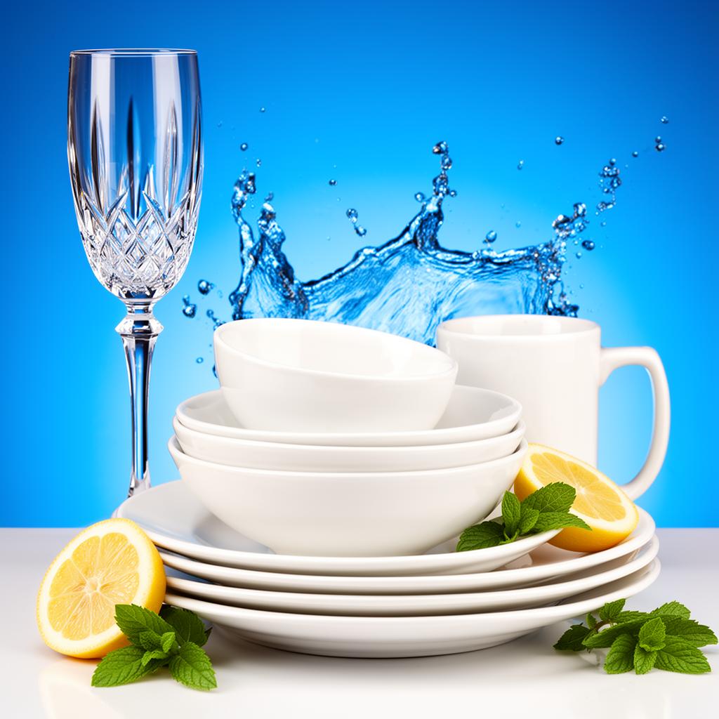 Sparkling clean dishes